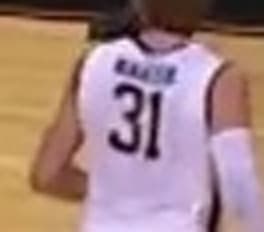 Zoomed torso crop showing jersey number 31